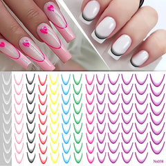 Nail Art Line Stickers