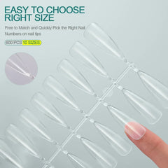 120pcs Acrylic Fake Nails