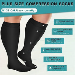 Plus Size Compression Socks