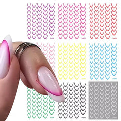 Nail Art Line Stickers